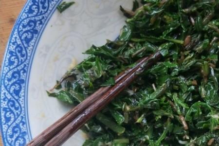 醋泡苦菜的做法