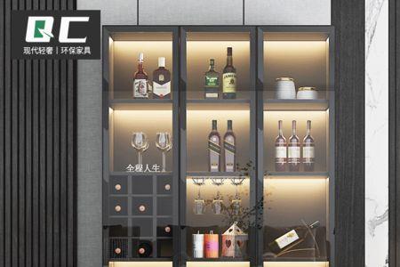 餐边柜玻璃门灯带怎么安装