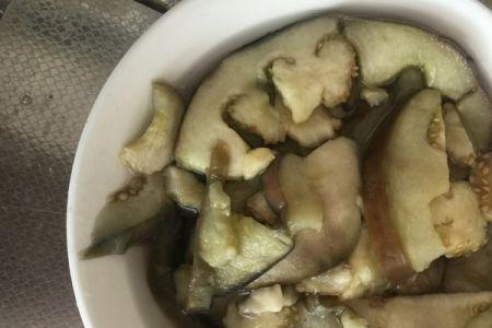 蒸茄泥的切法
