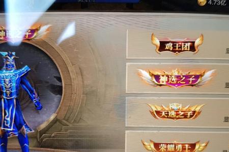 荣耀选择称号规则
