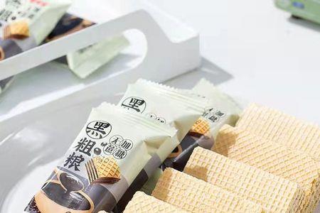 黑粗粮无蔗糖威化饼干有营养吗