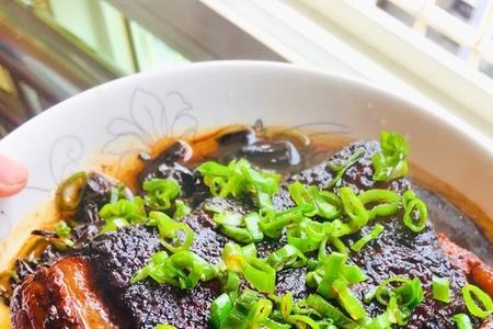 油菜扣肉家常做法