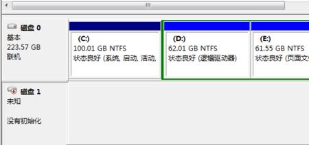 imac移动硬盘未初始化
