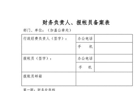 企业财务负责人必须在职吗