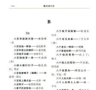 谐音俗语