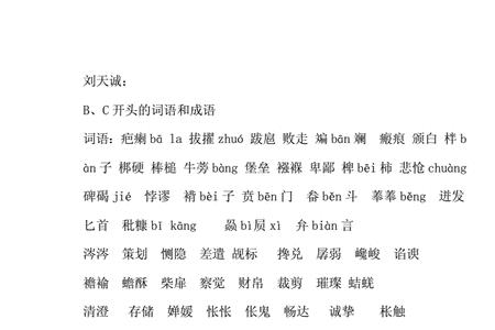 bibg开头的成语