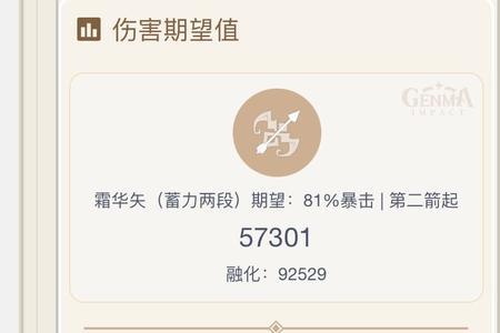 追忆甘雨一箭多少伤害合格