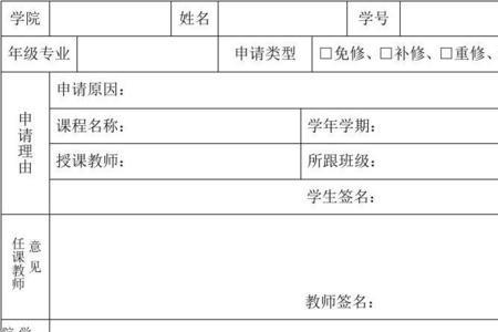 免修和重修一样吗