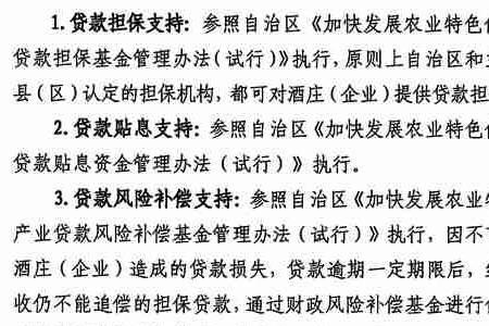 贴息扶持是什么意思