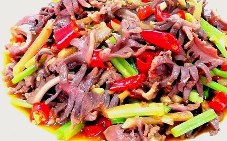 鸭胃炒什么好吃