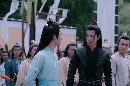 陈情令花絮百凤山吻戏