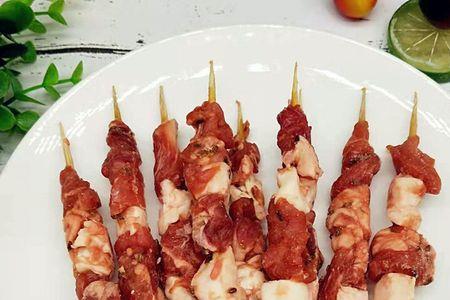 脆皮羊肉串的腌制方法