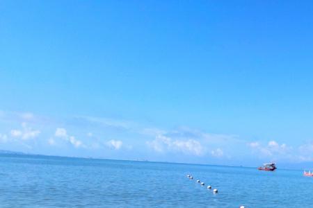 惠州十里银滩对面海滩叫