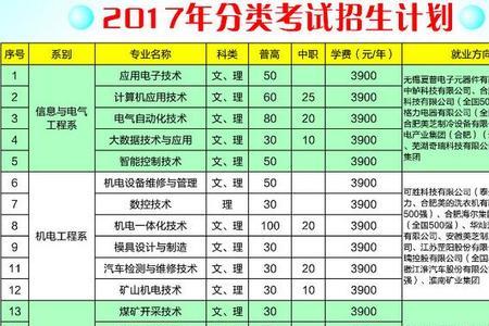 淮南职业高中排名