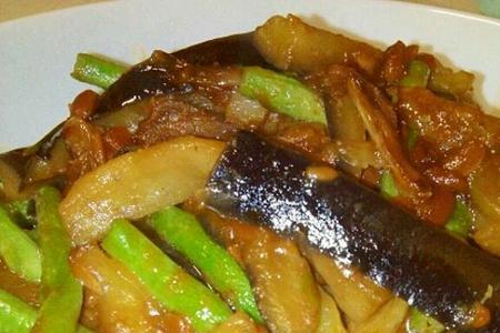 豆角茄条的做法