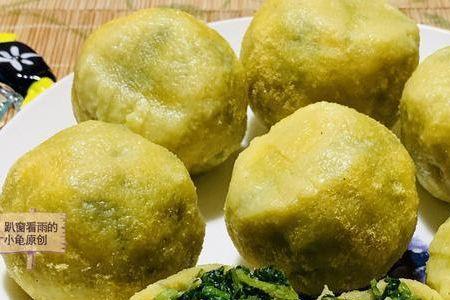 玉米面菜团子素馅