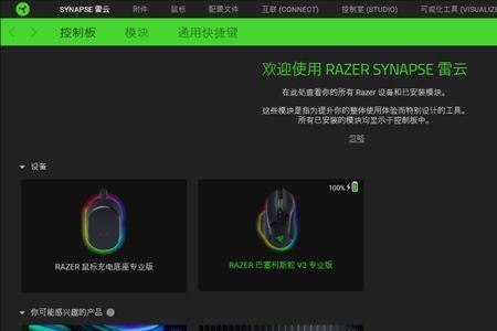 雷蛇鼠标怎么设置永不休眠