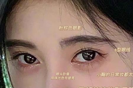 高考照片可以画卧蚕吗