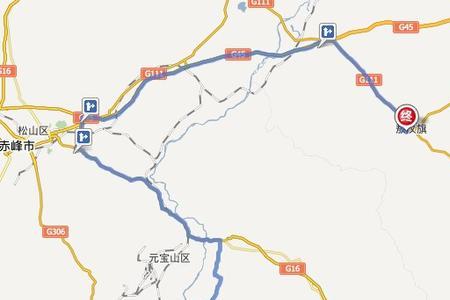 四平到赤峰怎么走