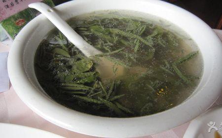 川味莼菜汤的做法