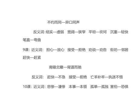 特别的进反义词是什么