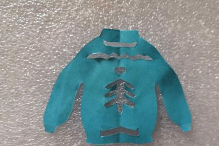 彩纸剪衣服大全