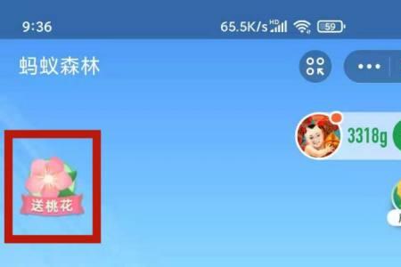 蚂蚁森林怎么换山桃树