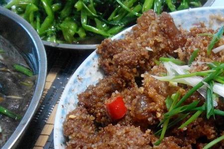 正宗上海粉蒸肉的家常做法