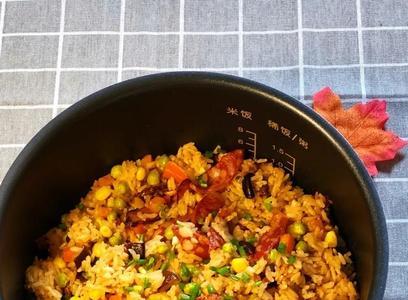 牛干巴焖饭的做法电饭煲
