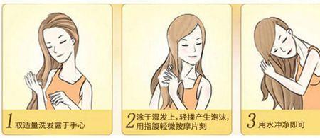 两种洗发水洗头发容易变长