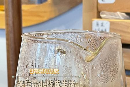 老陈皮可以放在保温杯里泡吗
