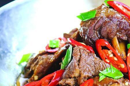 干板羊肉配料
