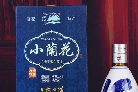 小兰花酒与汾酒青花区别