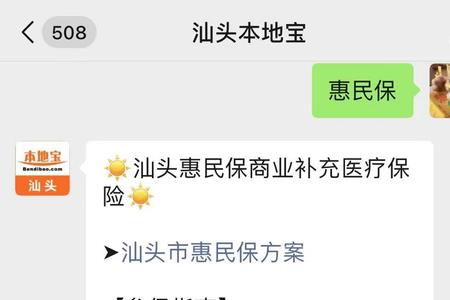 汕头惠民保怎么报销