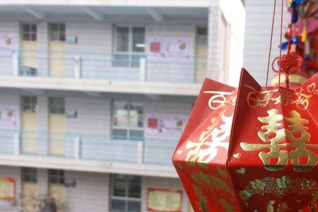 初一年级学生手工灯笼