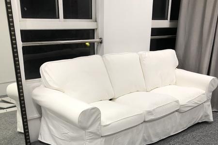 宜家三人沙发怎么拆洗