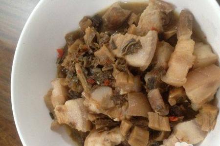 炝拌梅菜做法