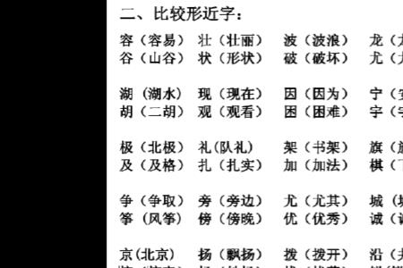 泏形近字