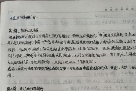 红星照耀中国第七章人物形象