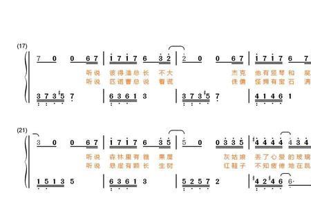 五线谱和数字谱有什么区别
