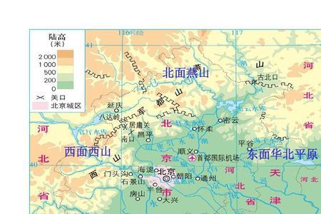 北京地貌是怎么形成的