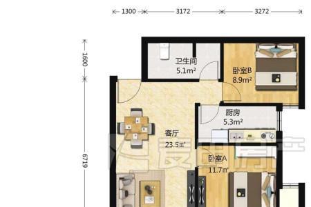 户型图上10平米实际是多少