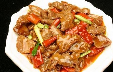 阿米泡椒牛肉的做法