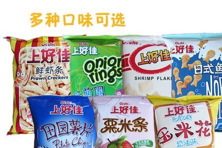 上好佳鲜虾片广告词