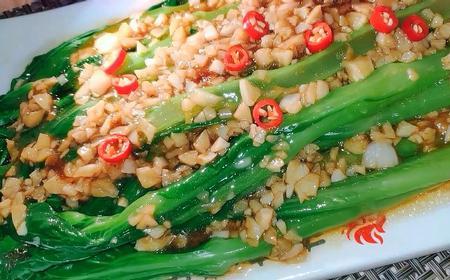 蒜蓉青菜加蚝油是什么梗