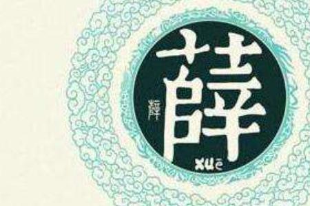 薛姓是满族吗