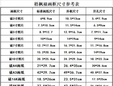 44寸相框尺寸