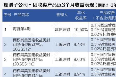固定收益类净值型是什么意思