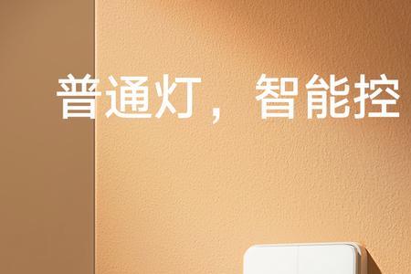 小米智能开关能和普通开关混用
