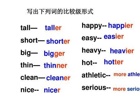 new的比较级形式是什么